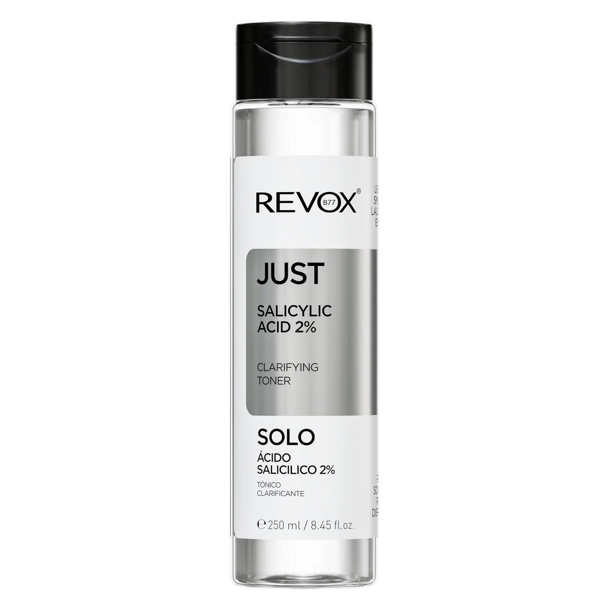 JUST REVOX Acide salicylique 2% Tonique anti acnée