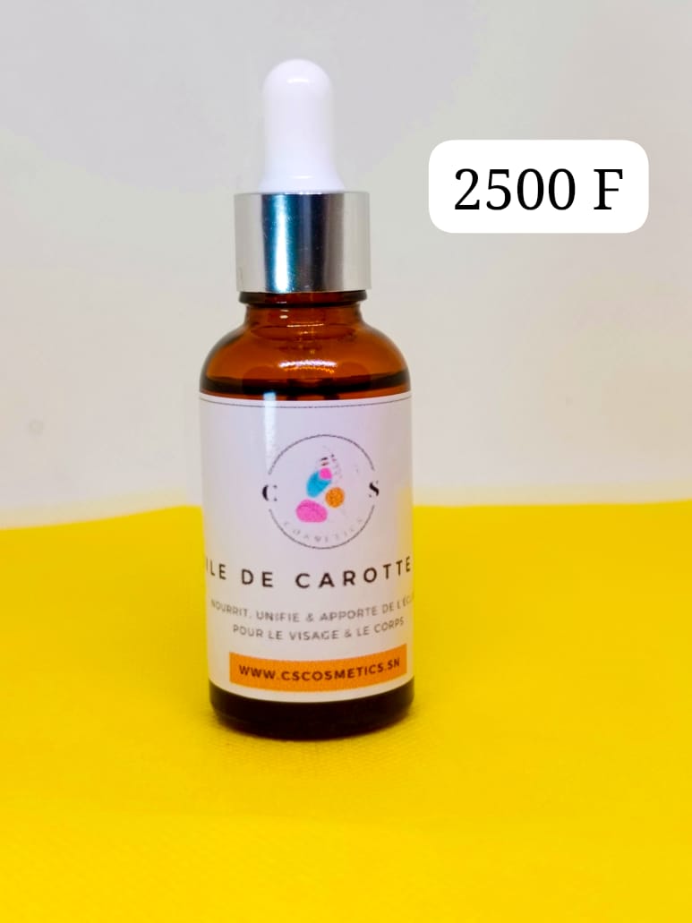 Sérum/ huile de carotte bio pour le visage & le corps